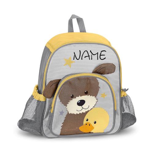 Sterntaler Rucksack Hanno und Edda bestickt mit Name