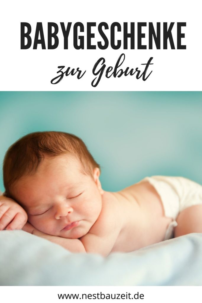 Pinterestbild Babygeschenke mit Babyfoto