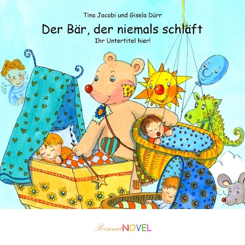 Personalisierte Kinderbücher für Mädchen - Der Bär, der niemals schläft