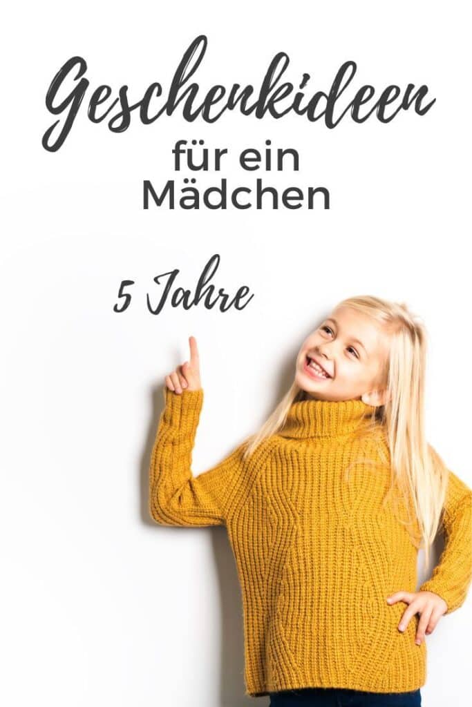 Pinterest-Bild Geschenke für Mädchen ab 5 Jahre